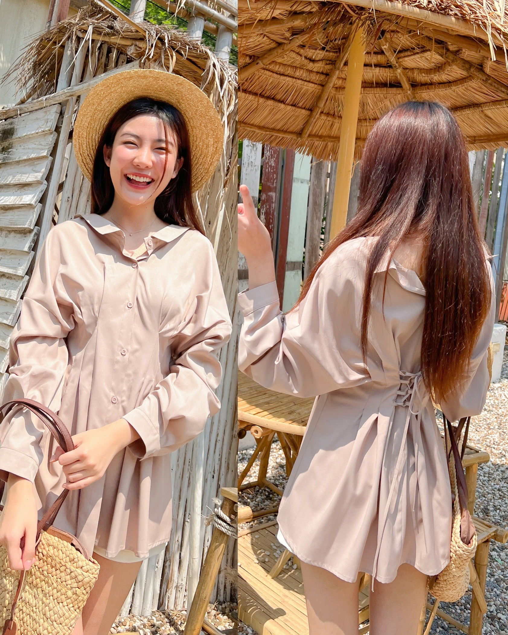 Dreamy dress (almond)_MP5GBA62X6