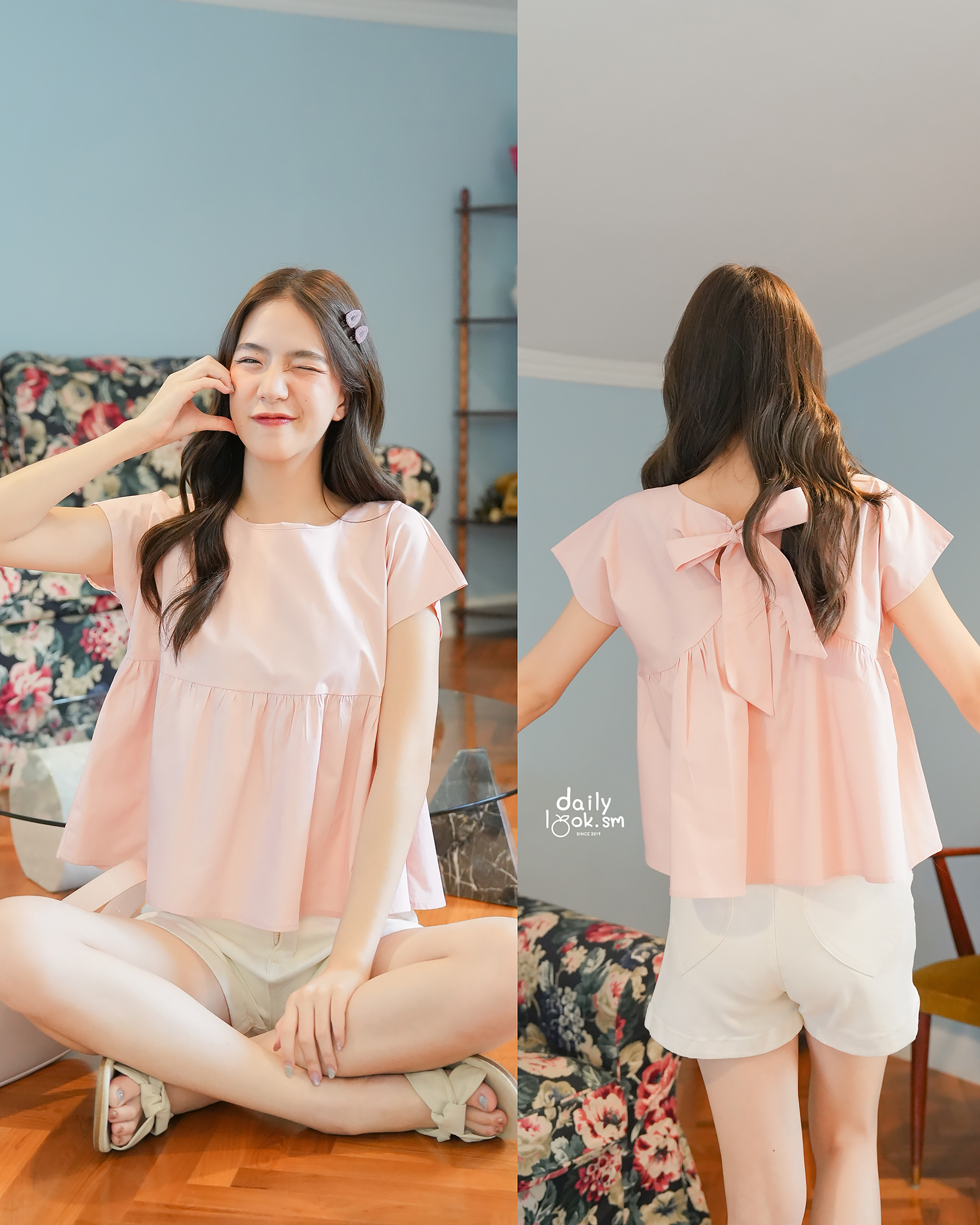 Volva top (blush)