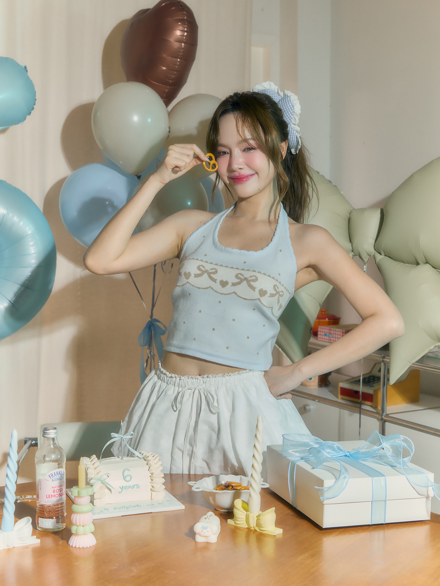 Baby cake top (Blue)