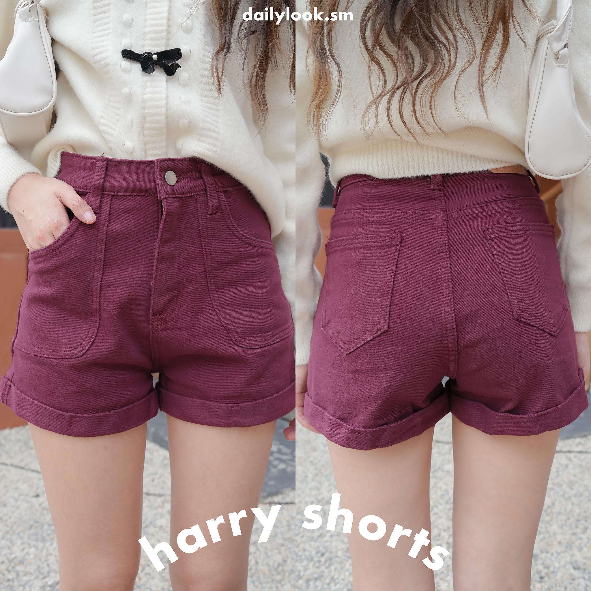 Harry jeans shorts🧣