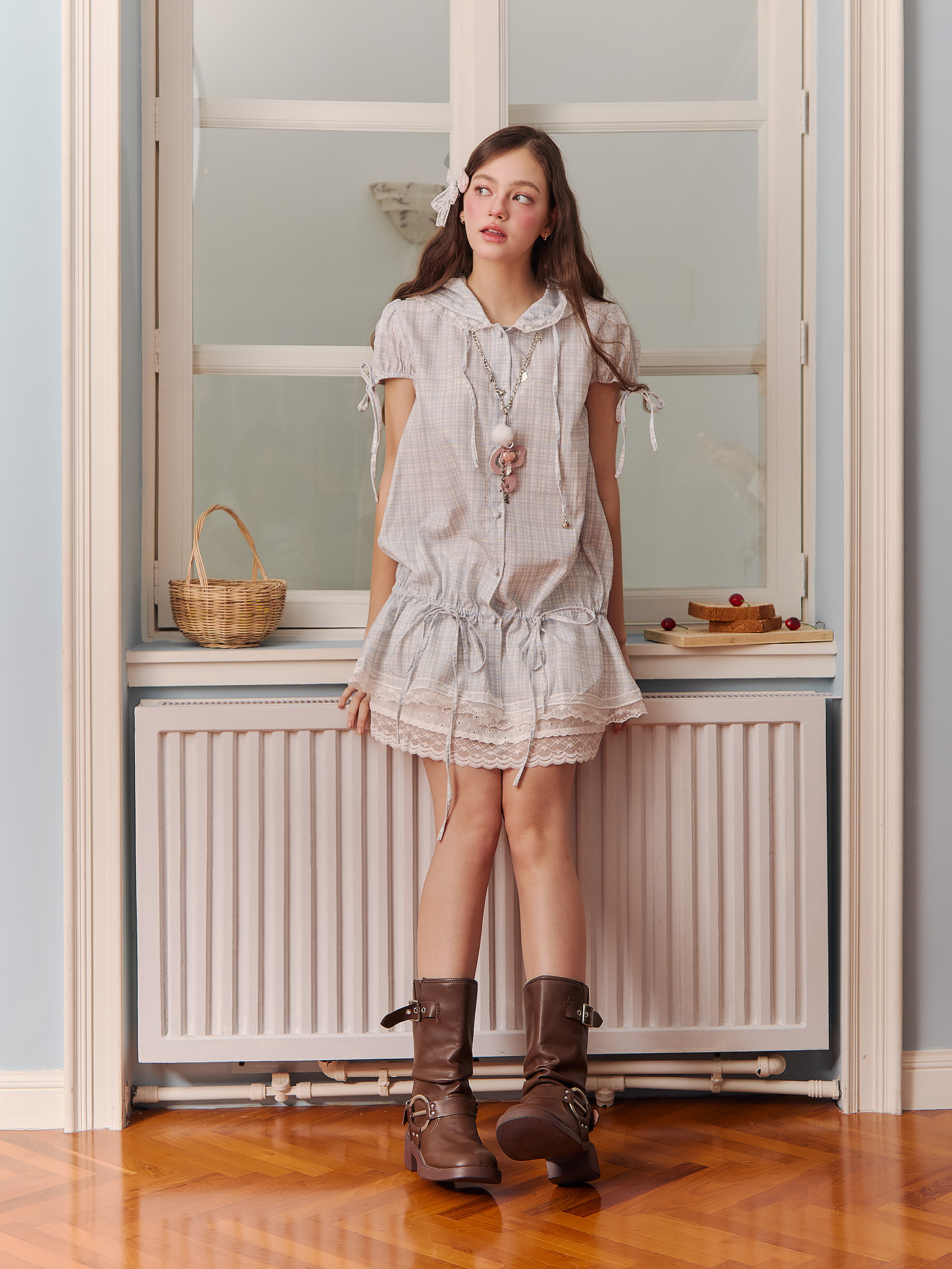 Diana dress (Blue)