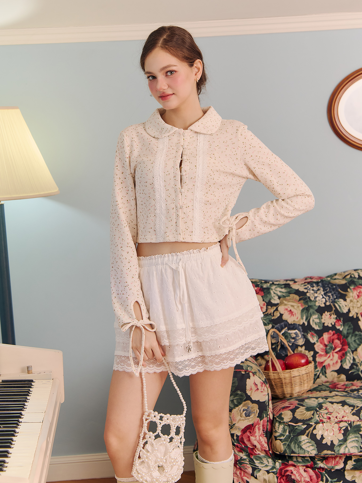Emilia top (Cream)
