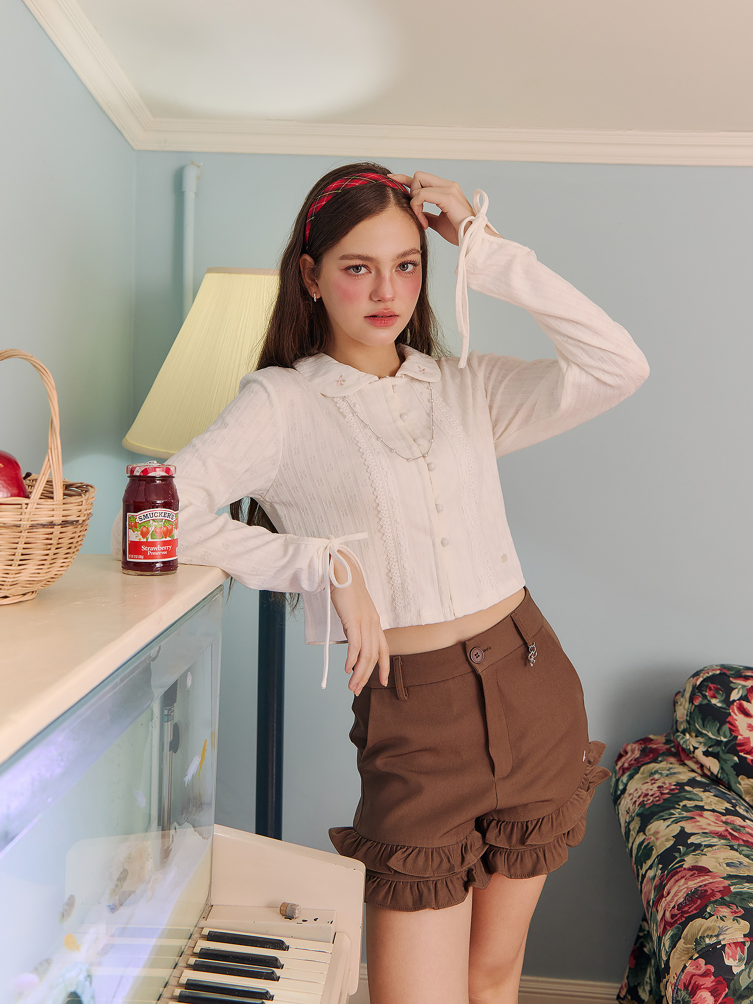 Emilia top (White)