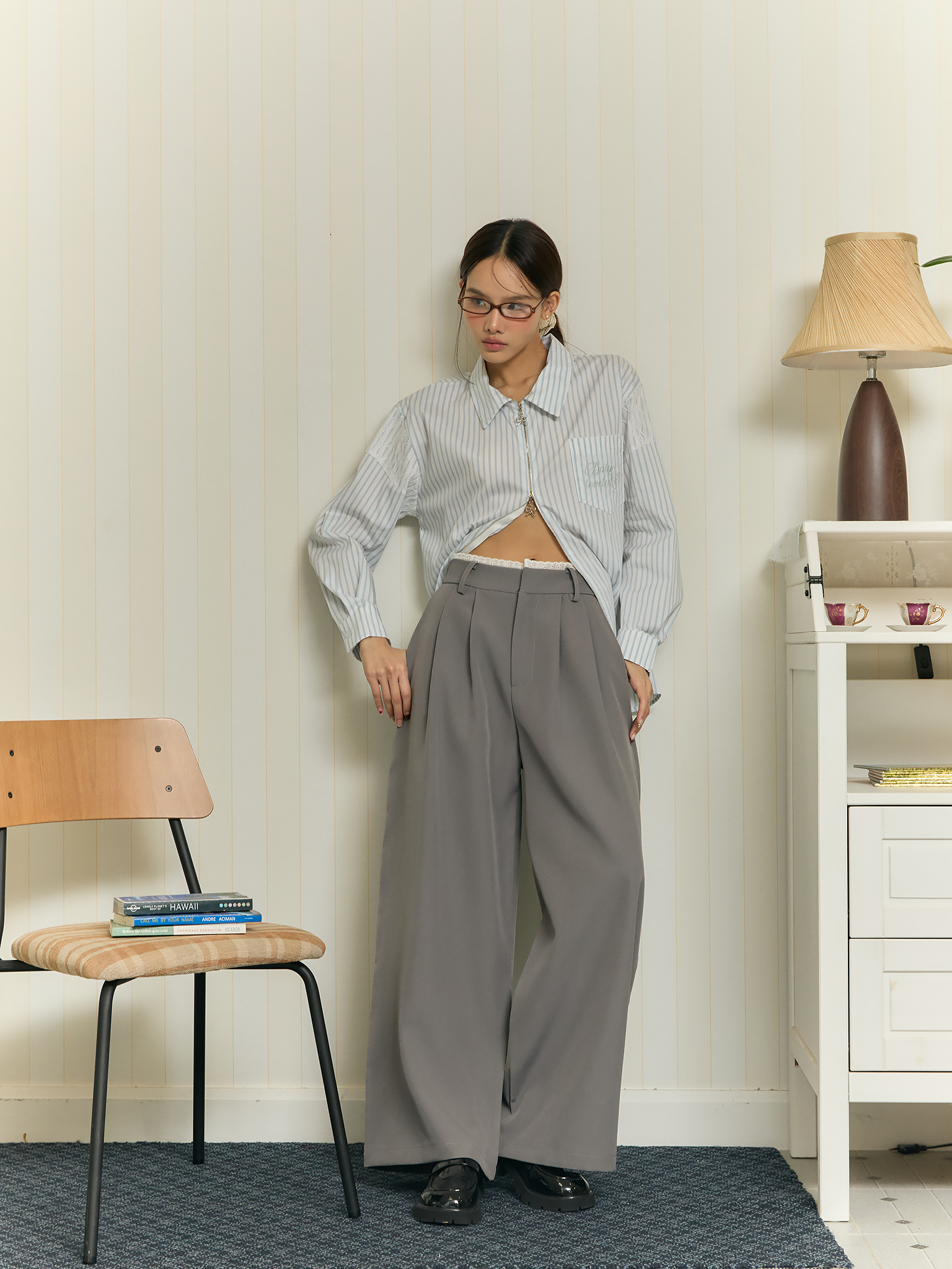 Weekend pants (Smoke)