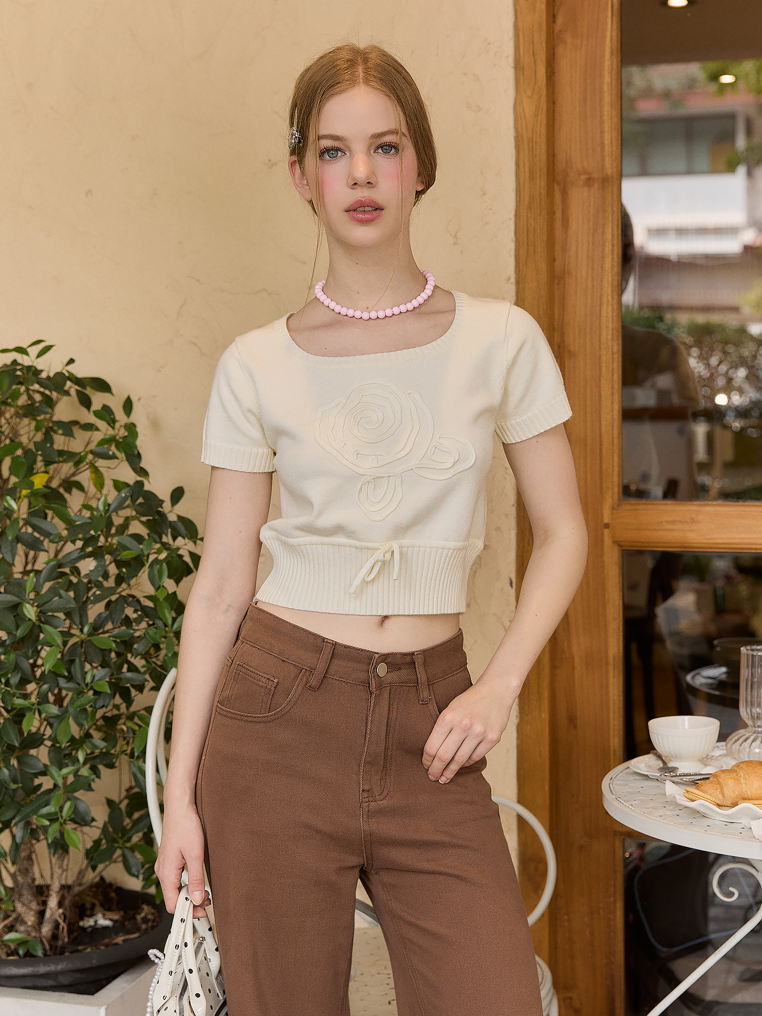 Weekend knit (Cream)