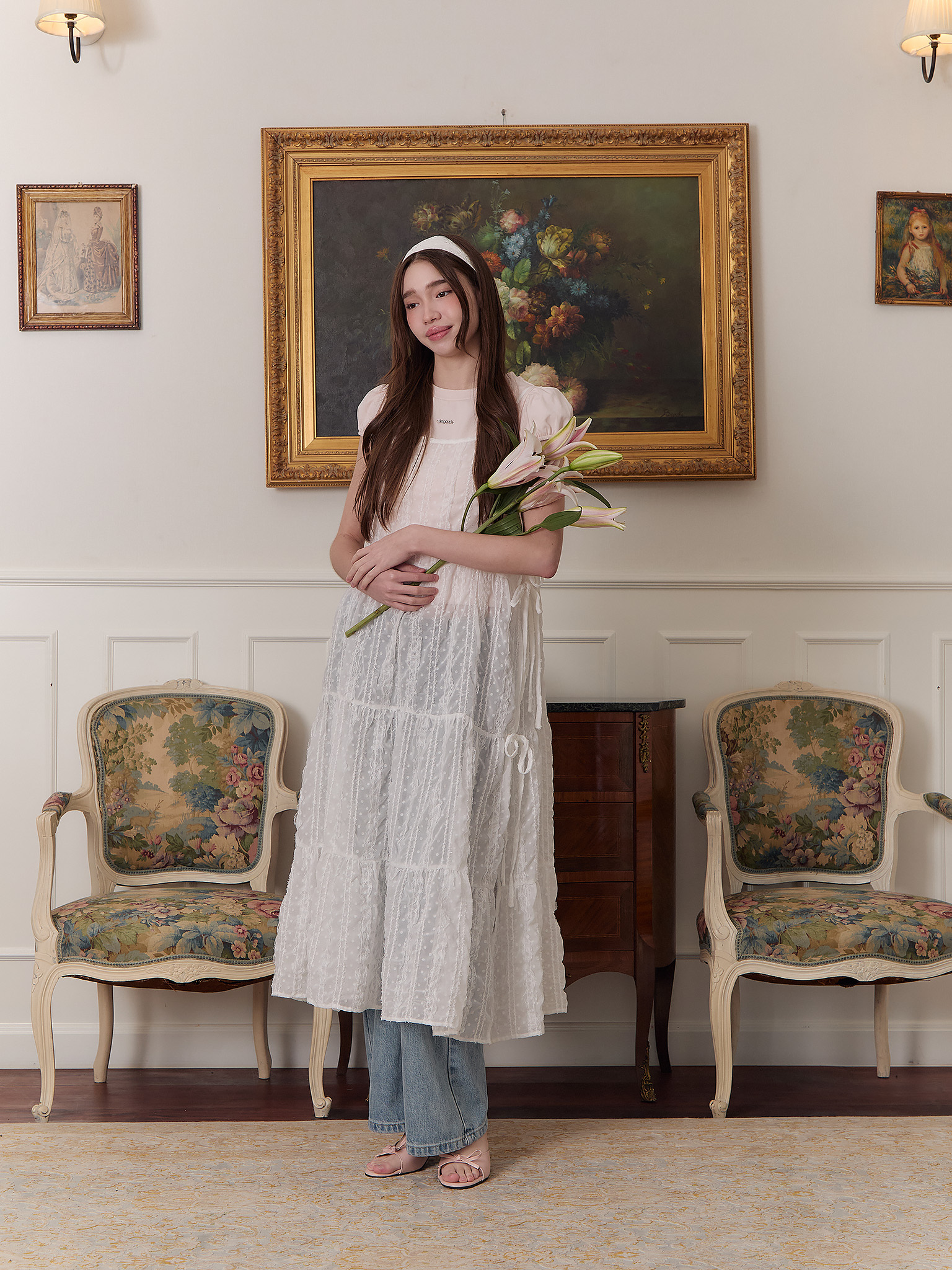 Edeline dress (White)