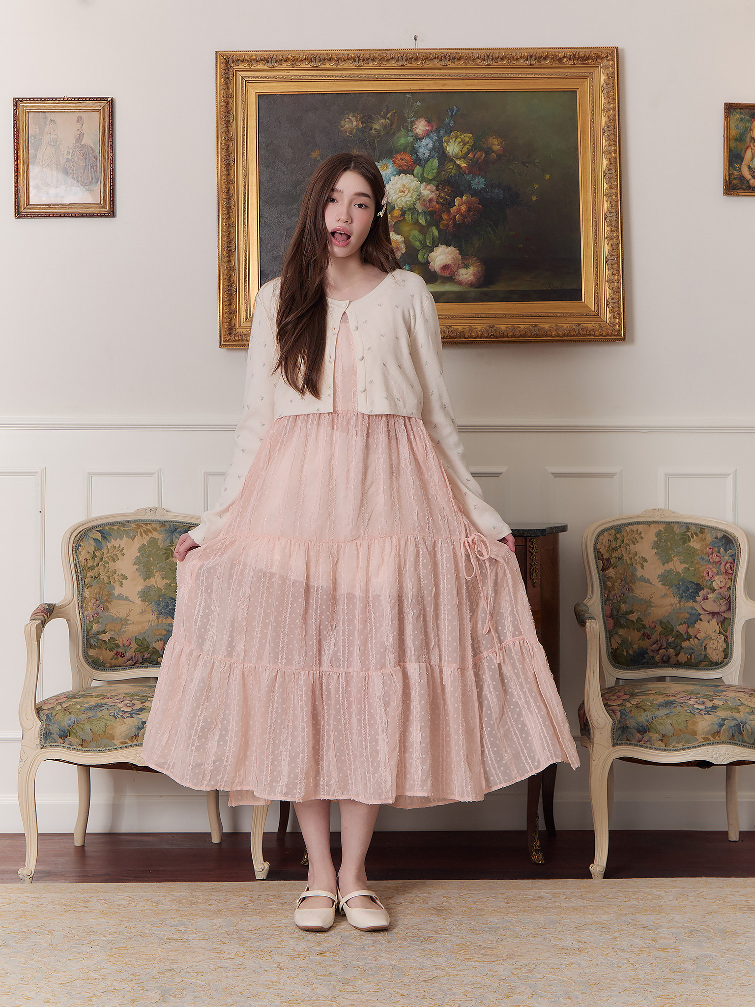 Edeline dress (Pink)
