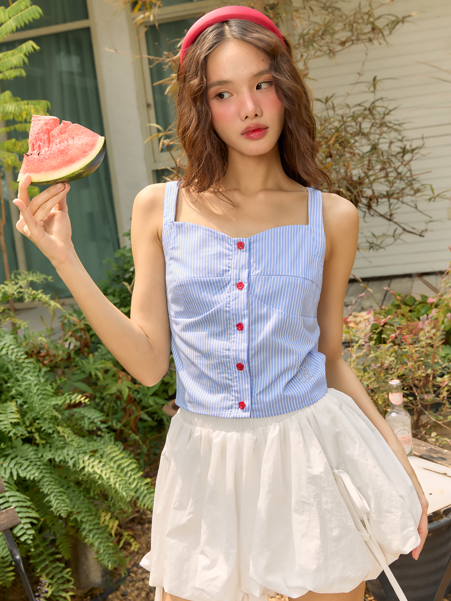 Shimmer top (bluesea)