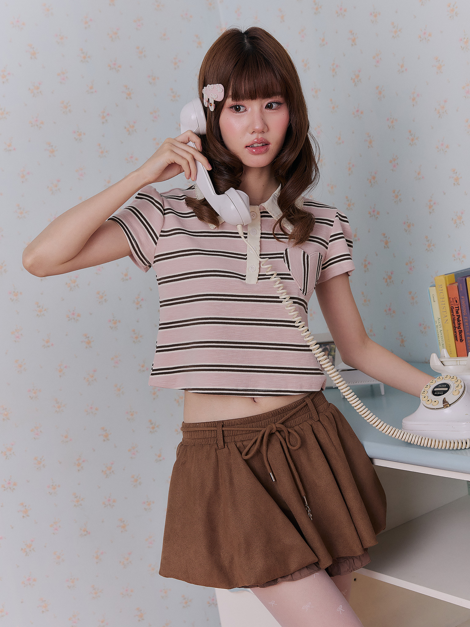 Jessey polo shirt (Pink)