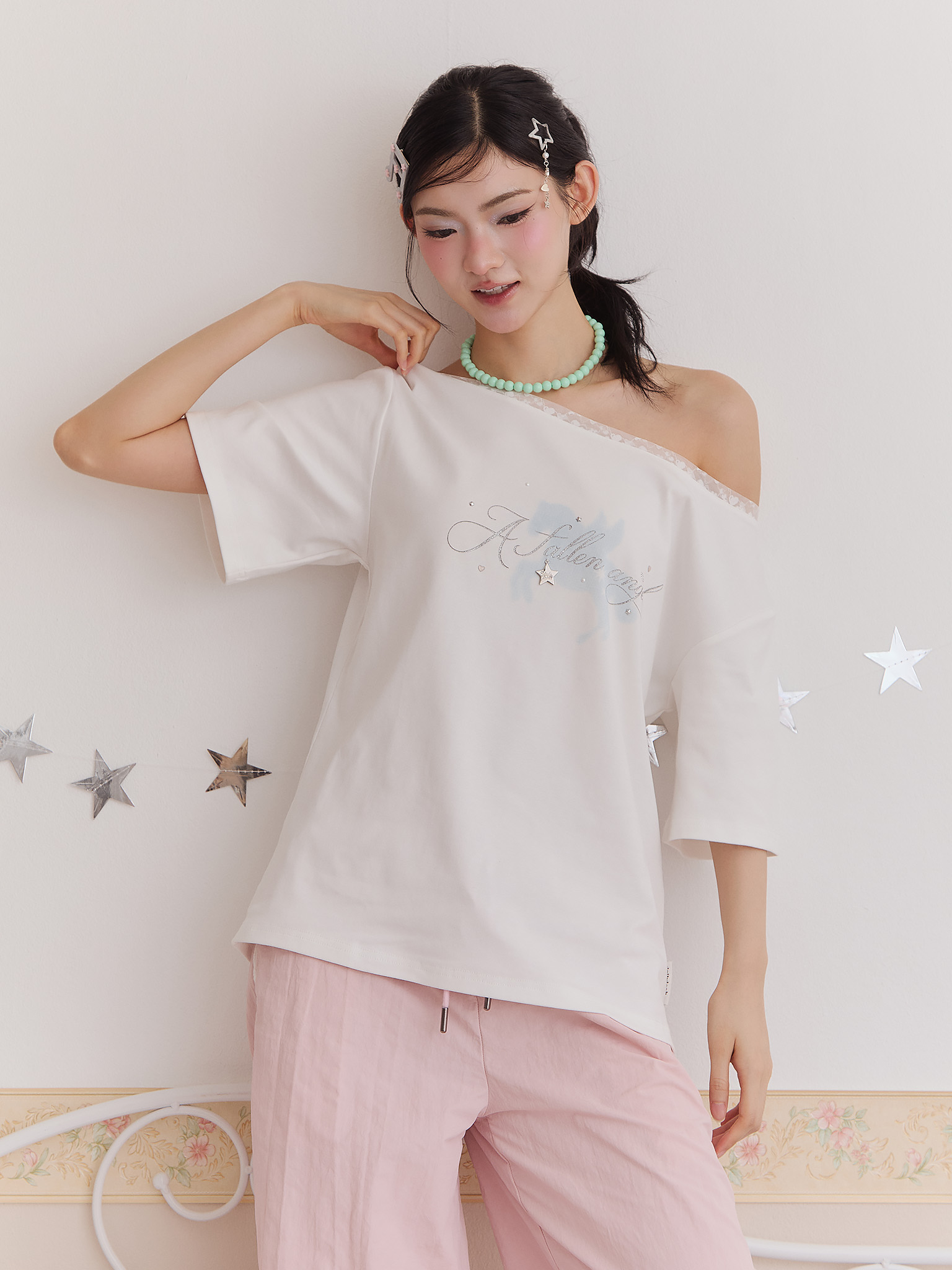 Lumi one shoulder (White)