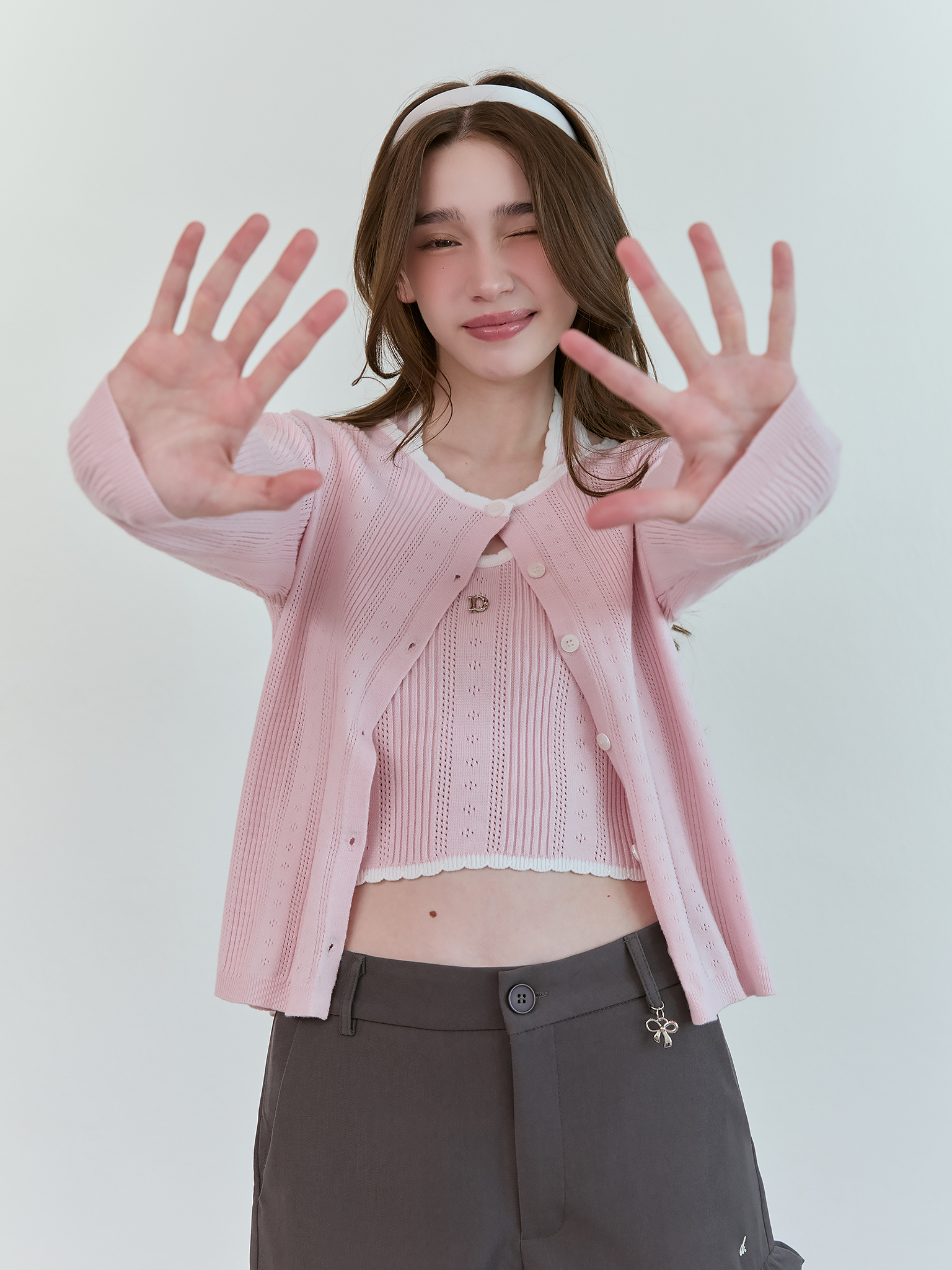 Sleepy cardigan (Pink)