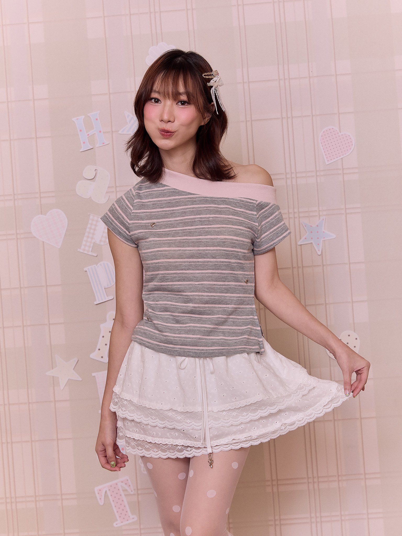 Andy one shoulder (Grey)