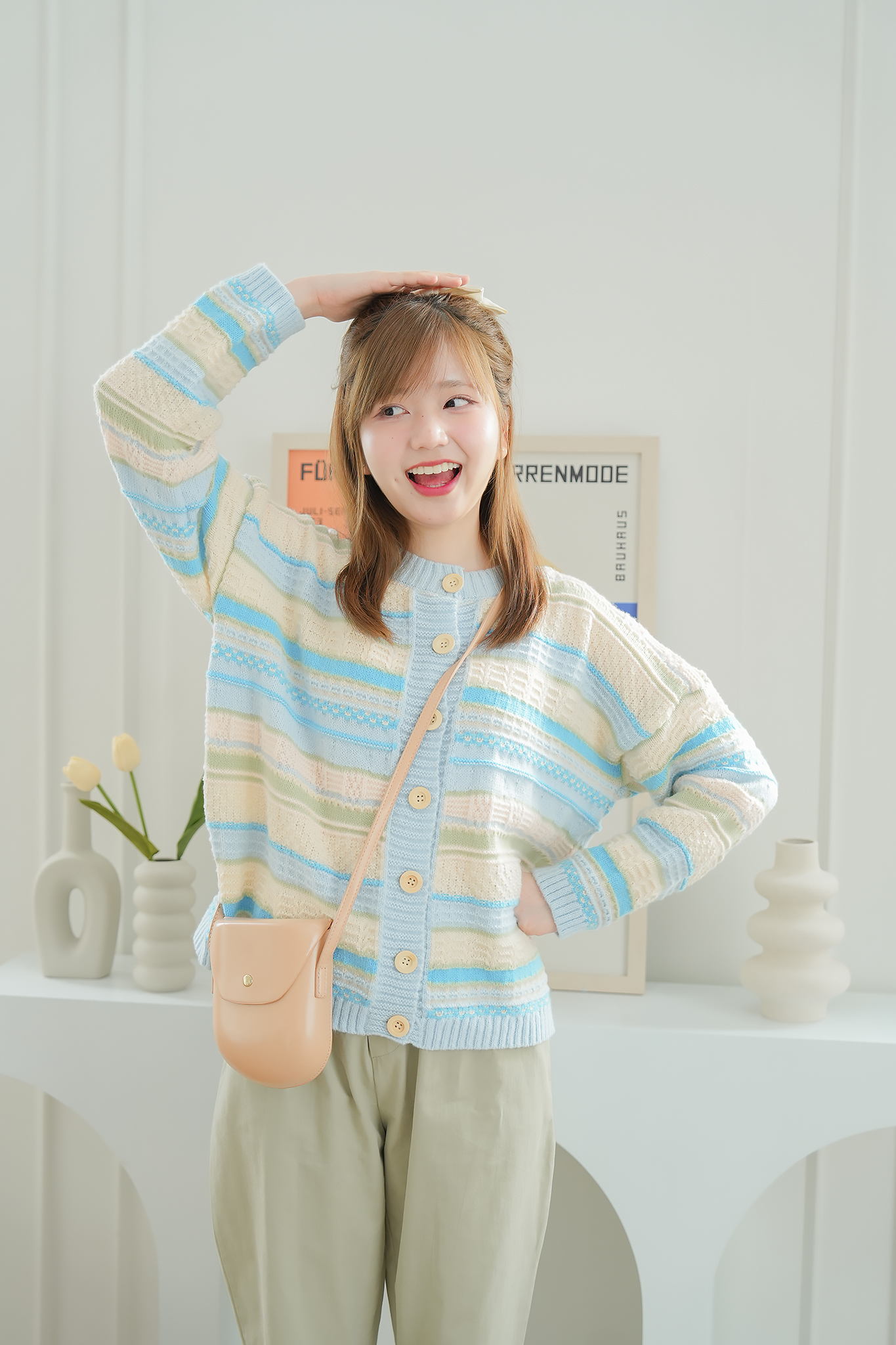 Wave cardigan