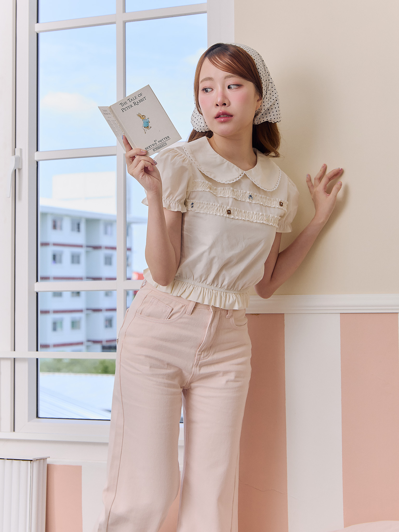 Percy top (Cream)