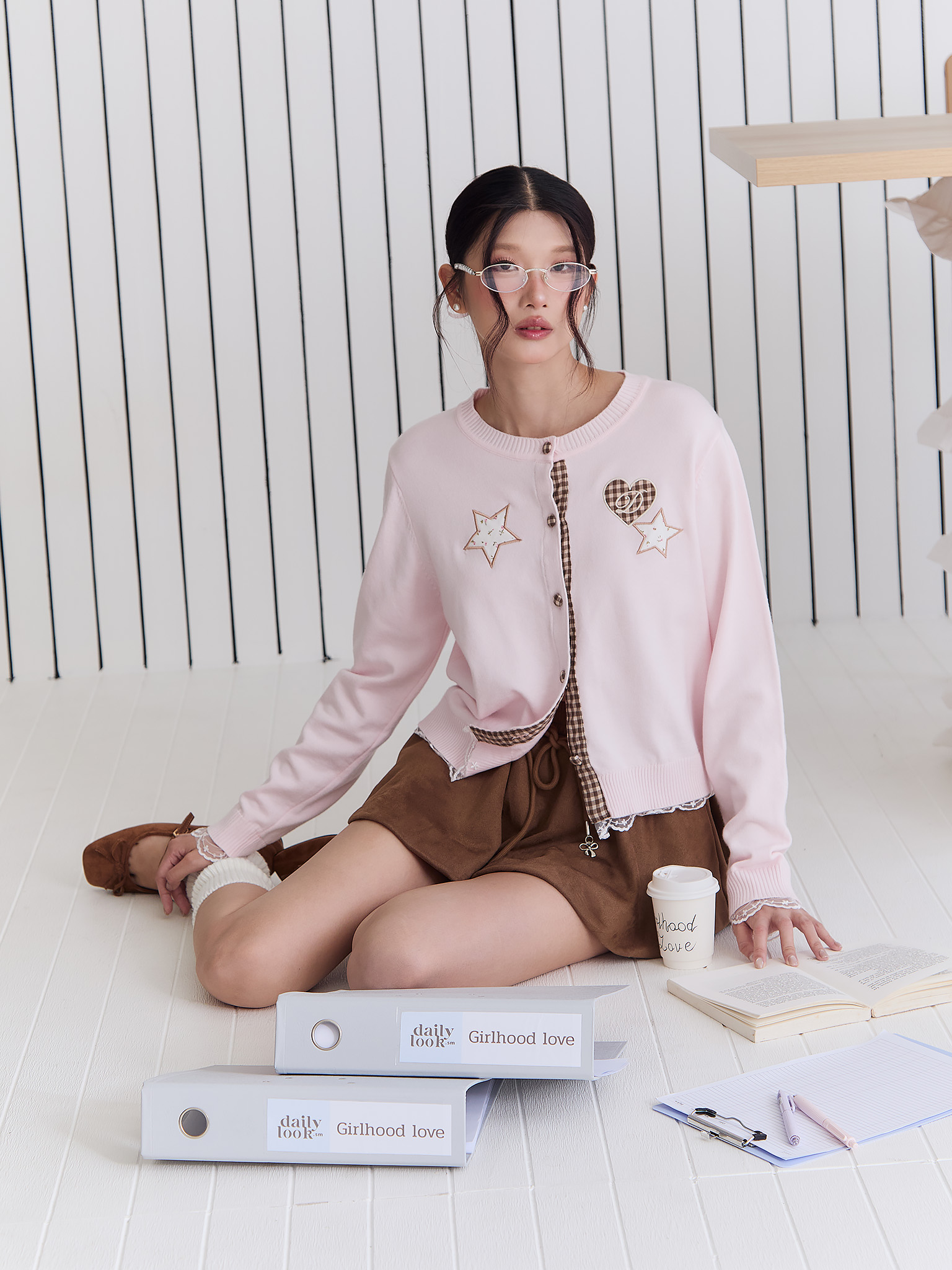 Sammy cardigan (Pink)