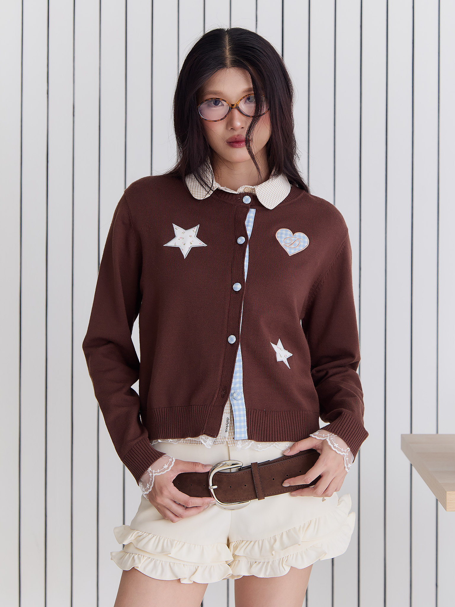 Sammy cardigan (Brown)