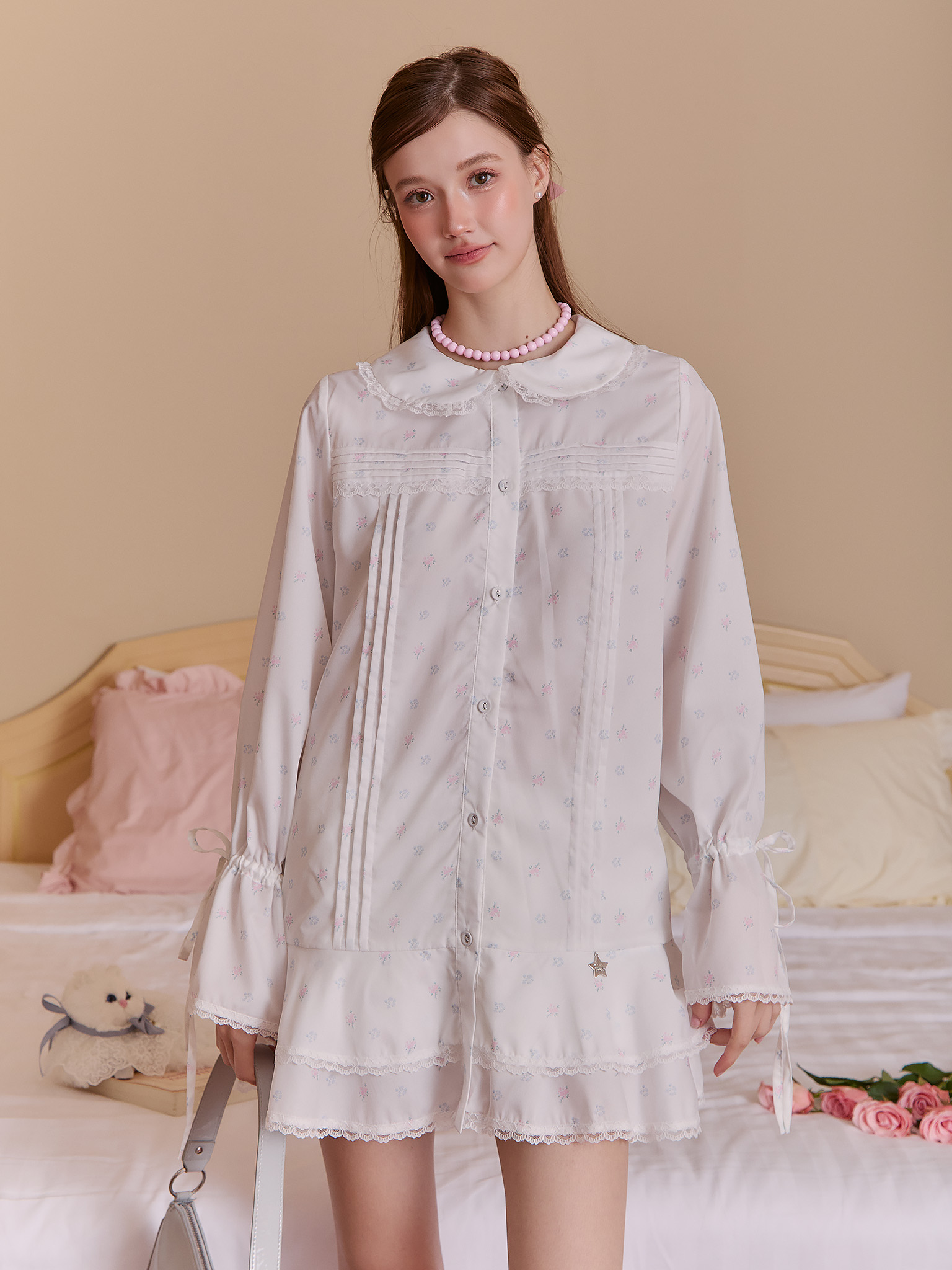 Irene mini dress (Floral)