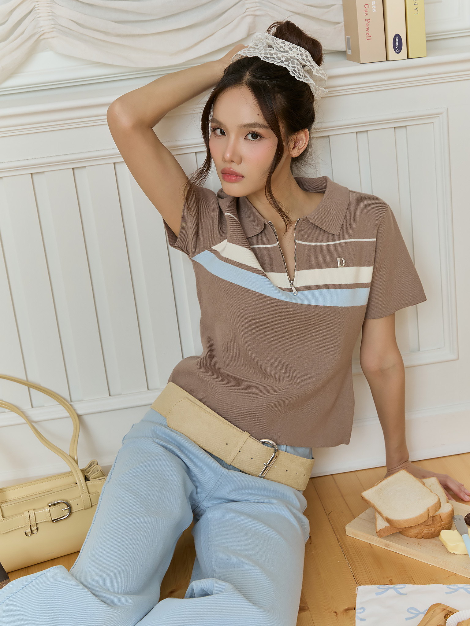 Hazel polo shirt (Brown)