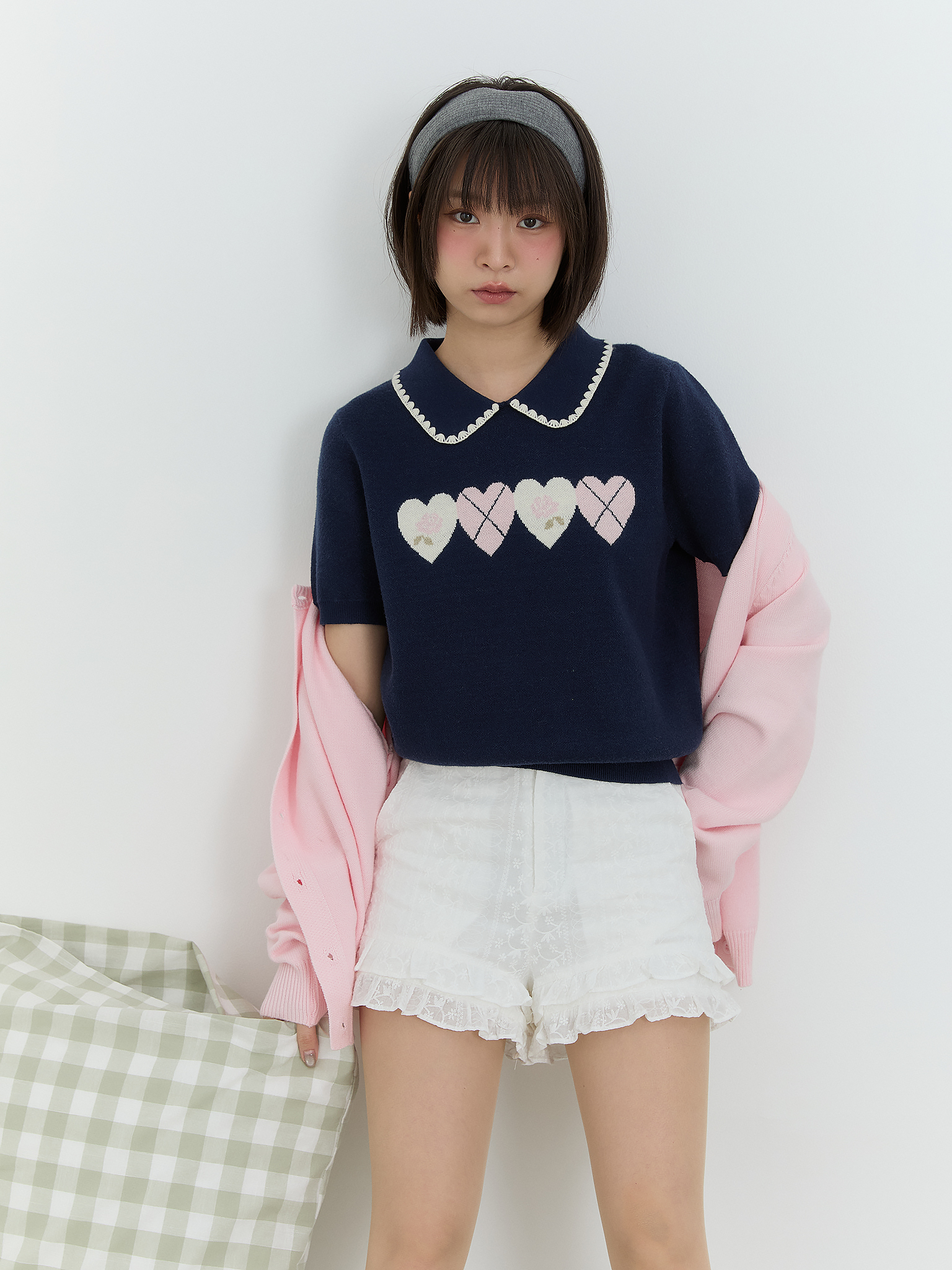 Bambi knit top (Midnight)