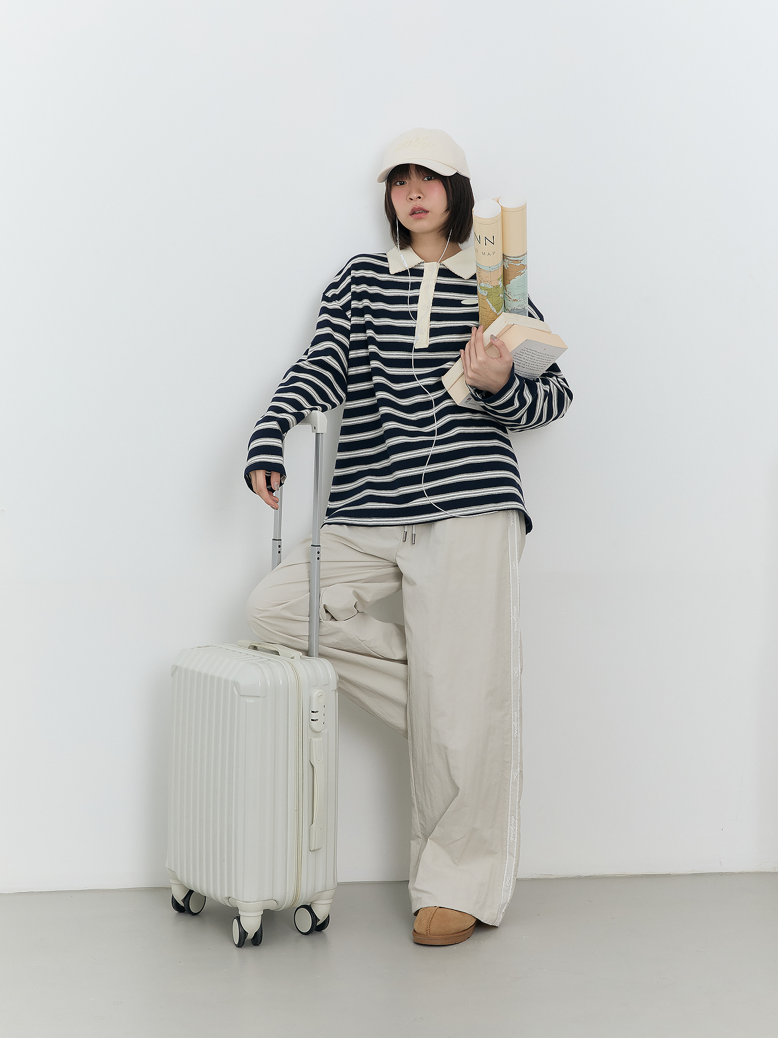 Downtown pants (Smoke grey)