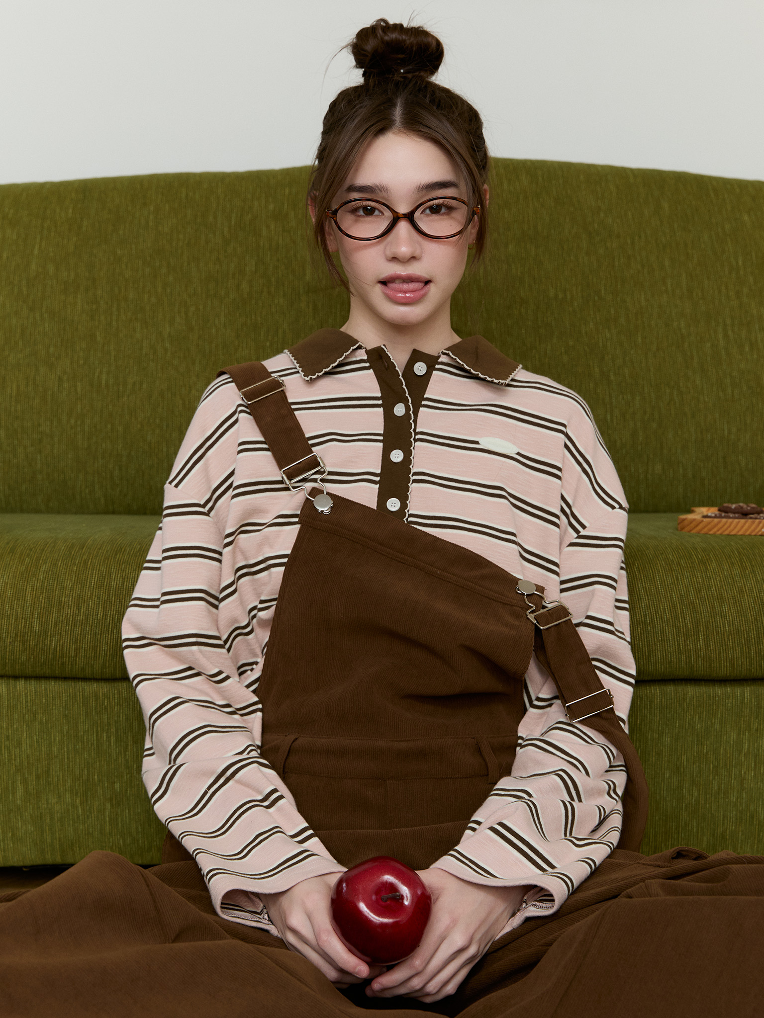 Madison polo (Mocha pink)